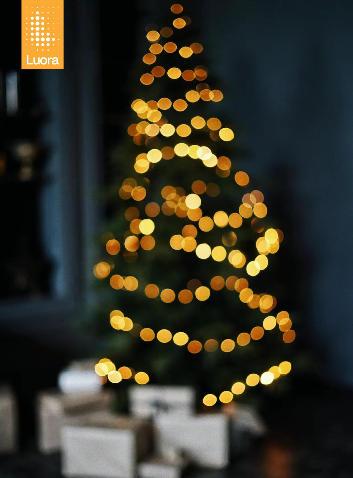 (Open Box Discount) Luora Smart Christmas Trees, Snow Flocked, App Compatible with Amazon Alexa & Google Nest Voice Control