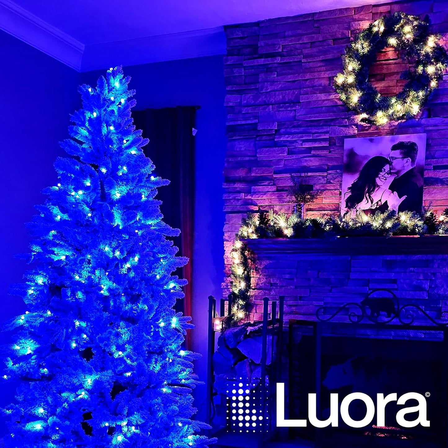 Luora Smart Christmas Trees, App Compatible with Amazon Alexa & Google Nest Voice Control